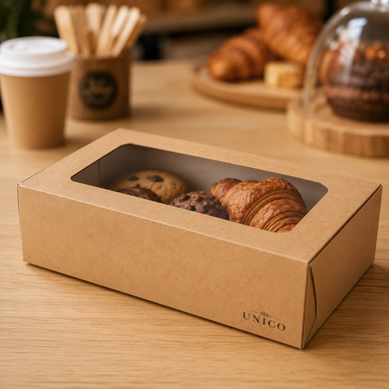 Premium Kraft Window Box (# 02)
