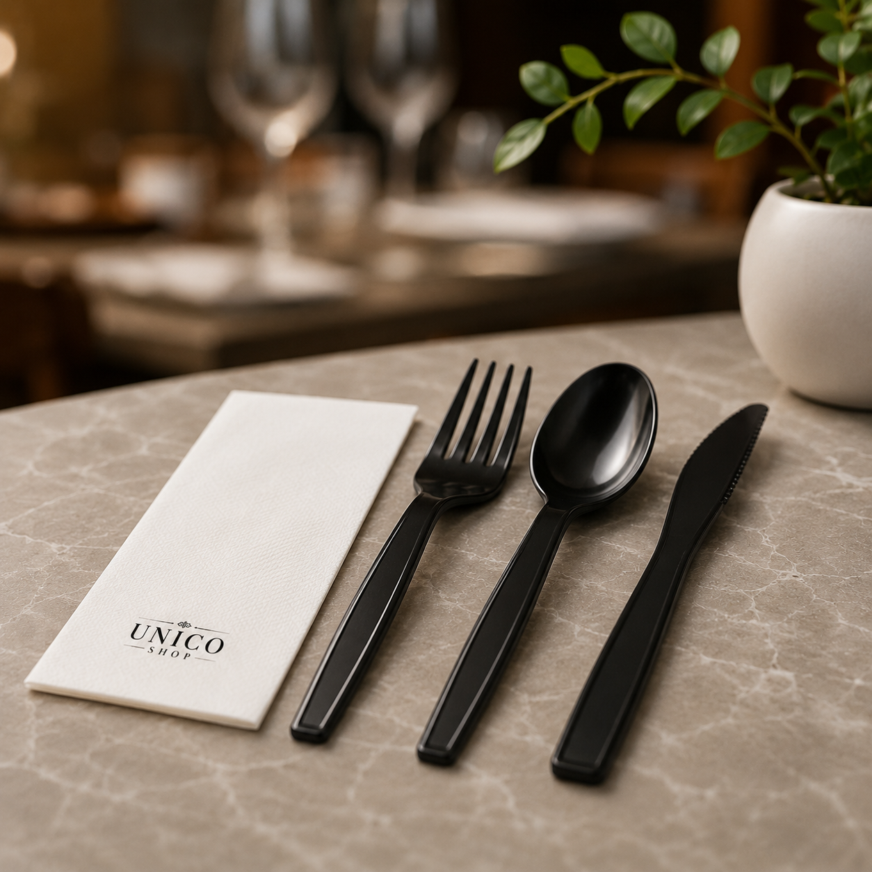 Premium Disposable Cutlery Set (# 03)