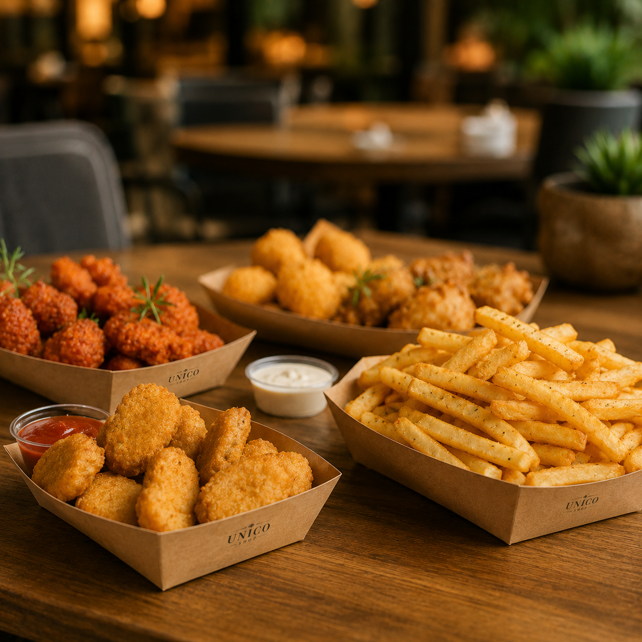 Premium Kraft Boat Tray (# 01)