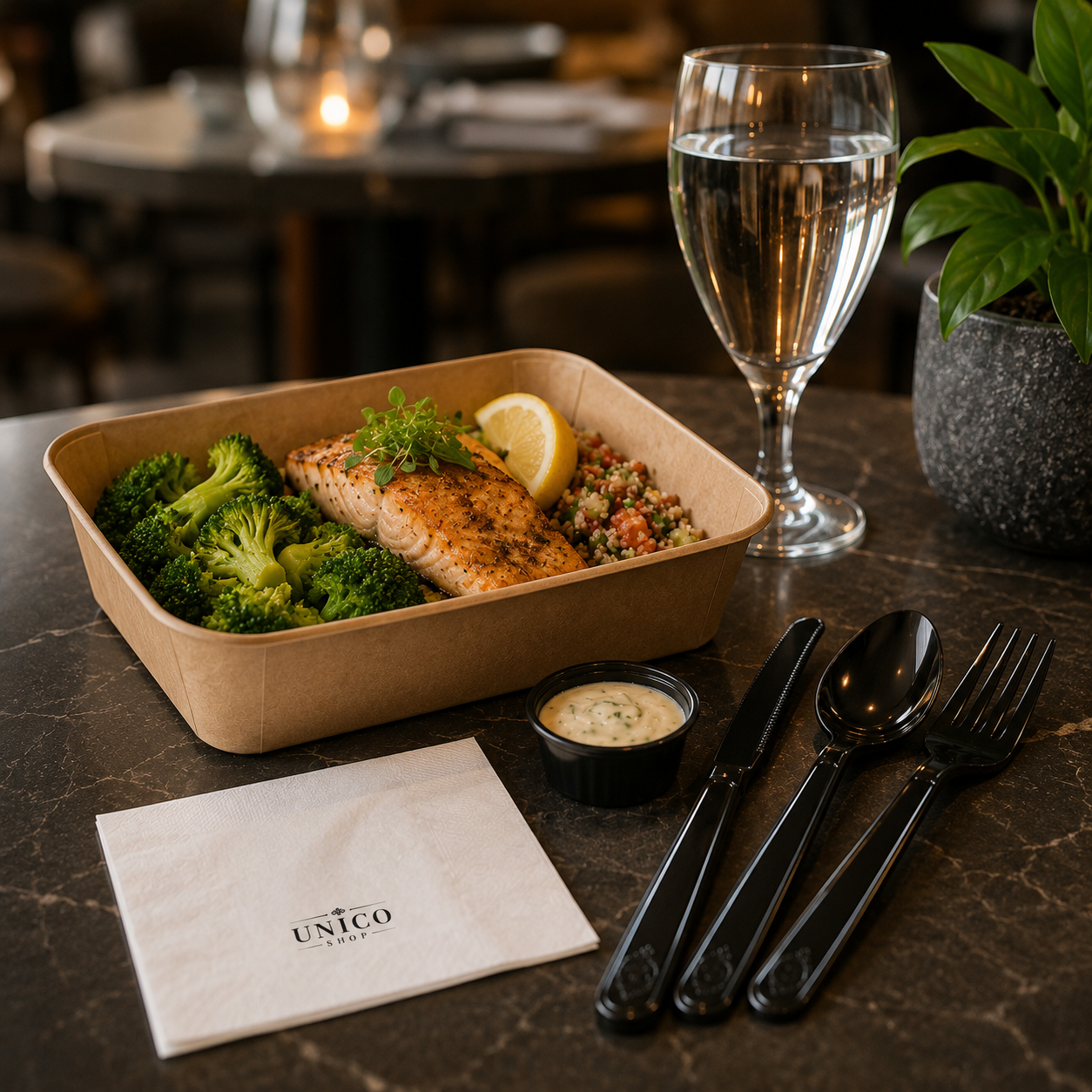 Premium Disposable Cutlery Set (# 03)