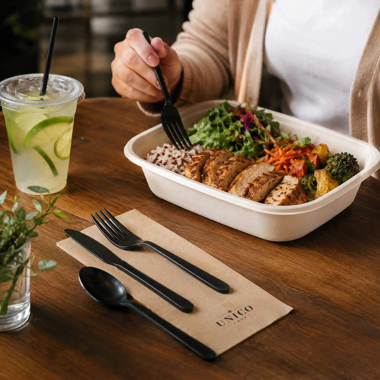 Premium Disposable Cutlery Set (# 03)