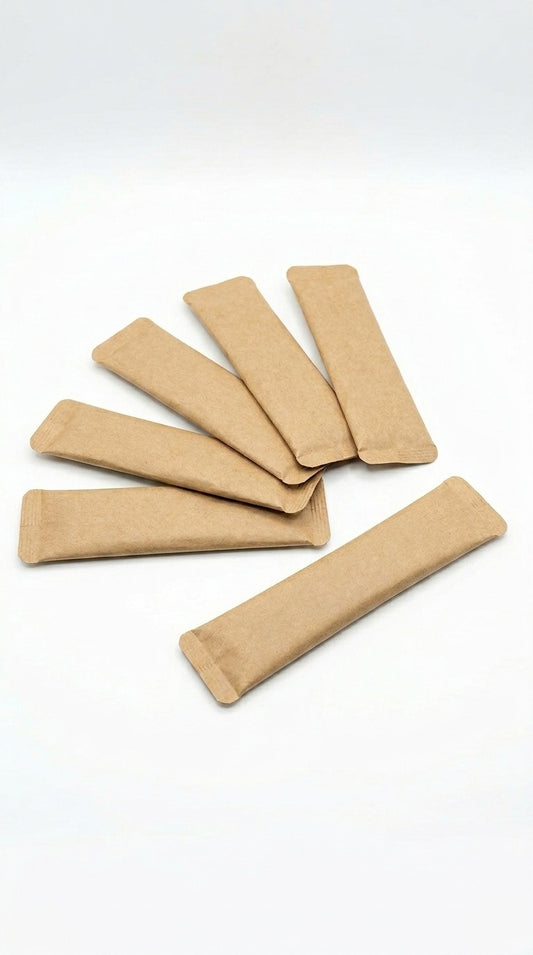 Disposable Kraft Cutlery Holders | Premium Paper Utensil Sleeves